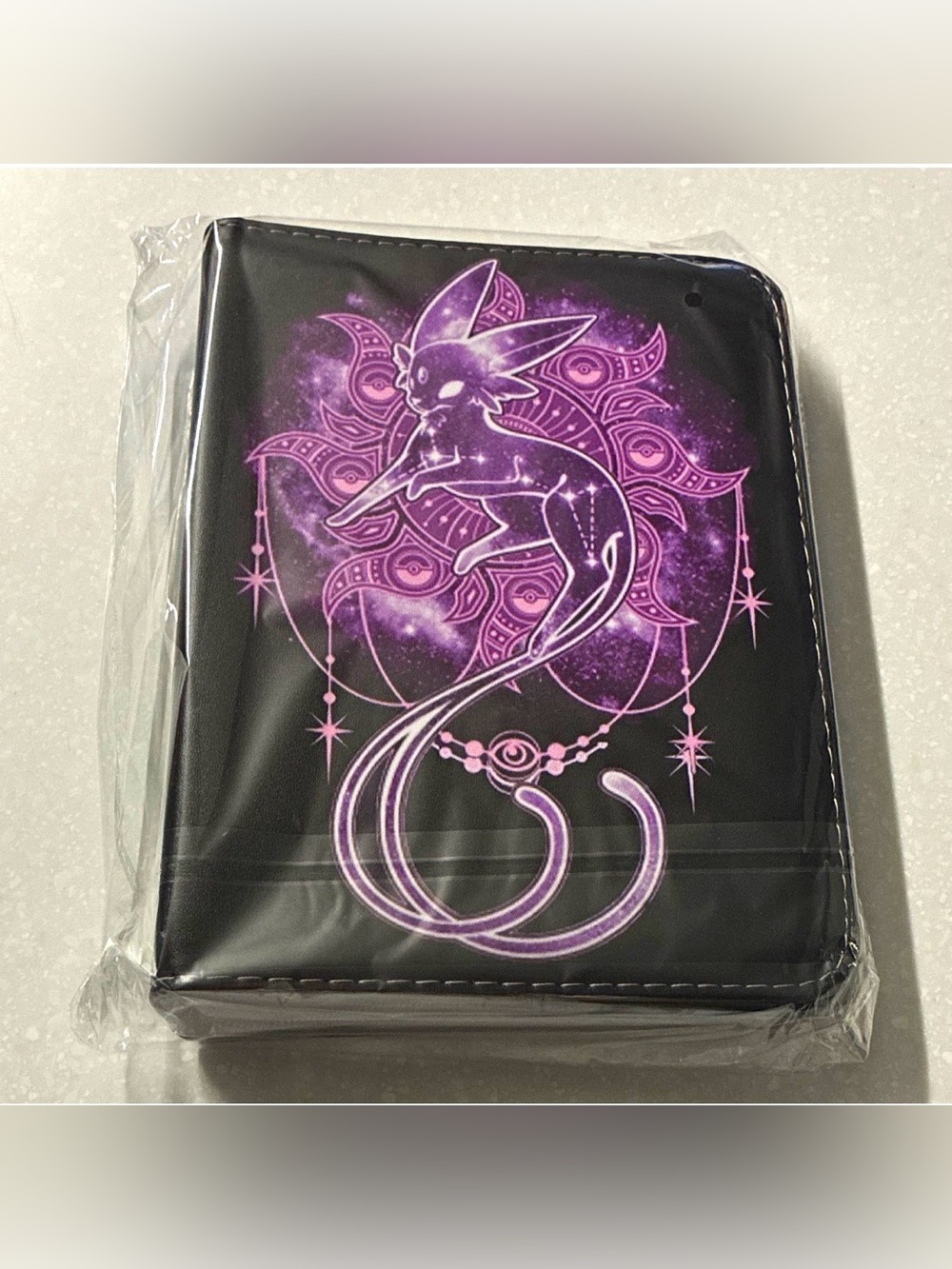 Card Binder for Pokemon Cards Holder Fits 400 Cards w/ 50 Removable Sleeves